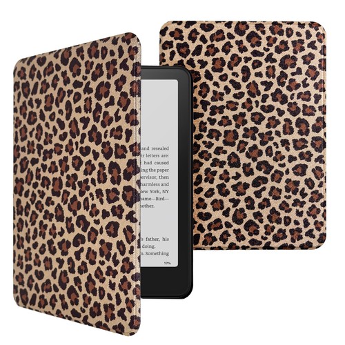 Leopard print smart case cover - smart,