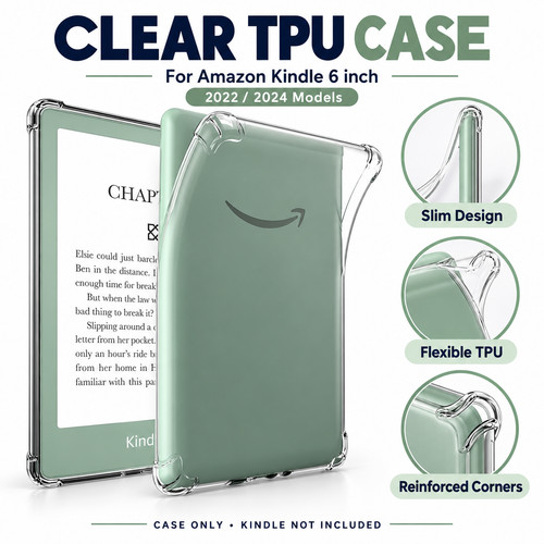 Clear tpu case - tpu, for