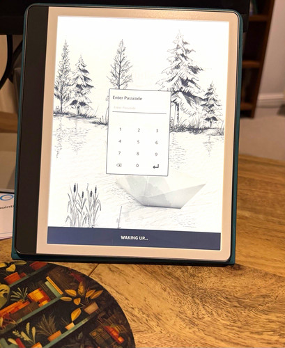 Amazon kindle blue - blue, folio